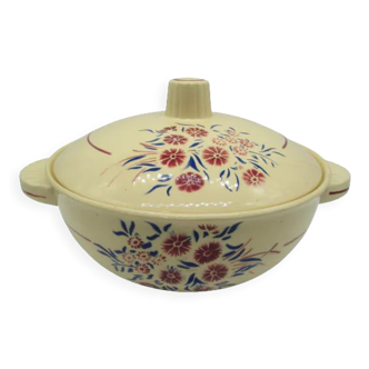 Tureen Badonviller Francine decoration carnations