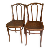 2 chaises bistrots Jacob & Josef Kohn