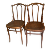 2 chaises bistrots Jacob & Josef Kohn