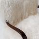 Pair of Art Deco Armchairs in Mongolian Sheepskin, 1950s