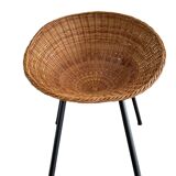 Children's armchair "Corbeille" 50s