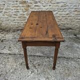 Oak farmhouse table