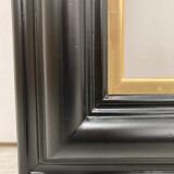 Black frame and vintage gold