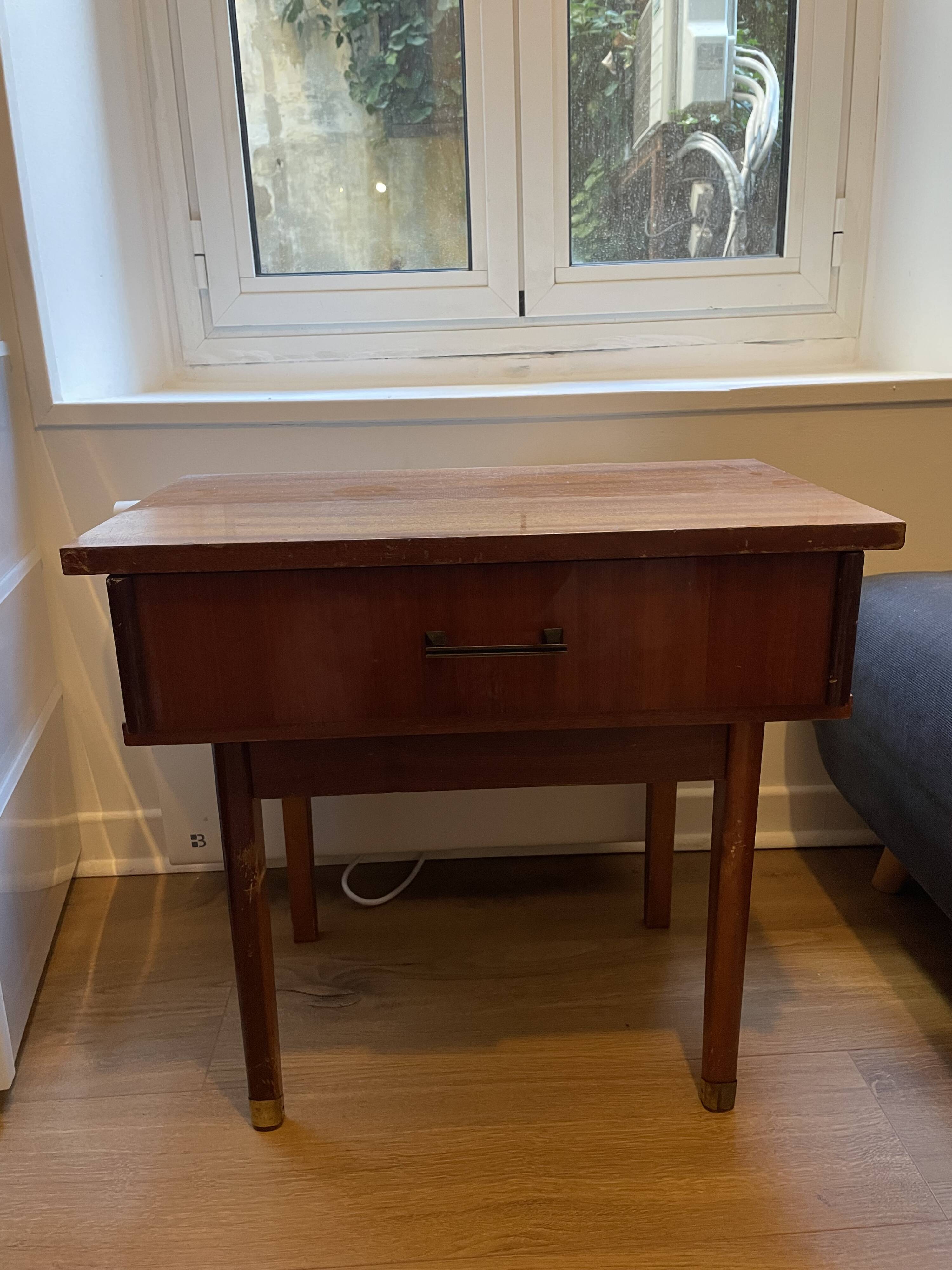 Scandinavian bedside table