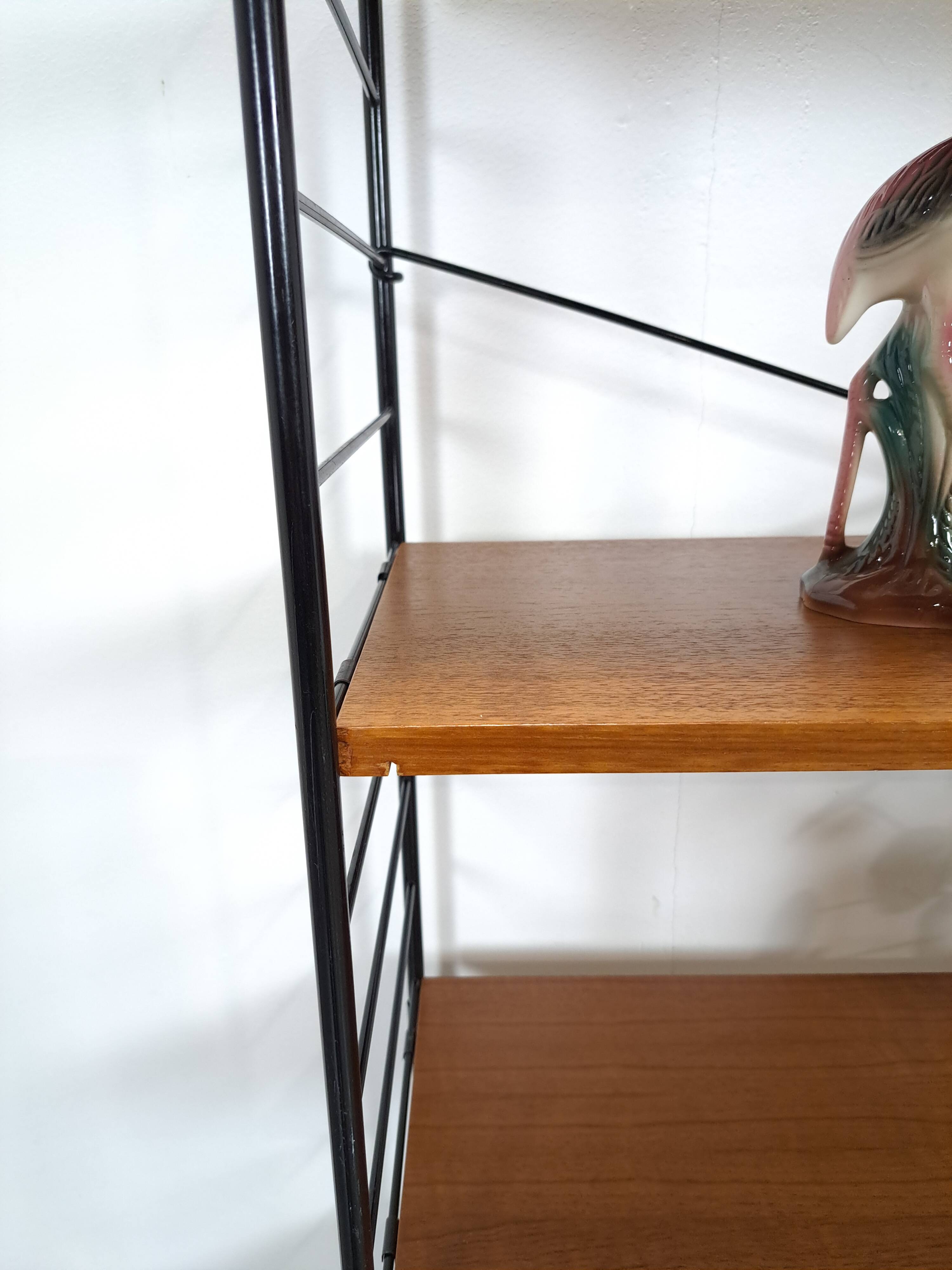 WHB teak design modulaire kast met drie planken