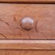 Oak chest of drawers