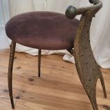 Dressing table console brutalist art