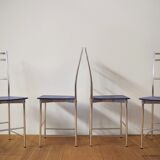 Italian Chairs by Ycami, 1980s, Set of 4