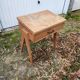 Sewing desk foot compass machine singer