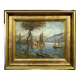 20th century french school by reboulet (?): oil on canvas