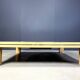 Vintage lacquer coffee table by Alain Delon for Maison Jansen, 1970s