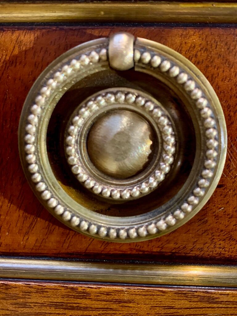 SECRETARY of Louis XVI Style, ACAJOU, nineteenth century