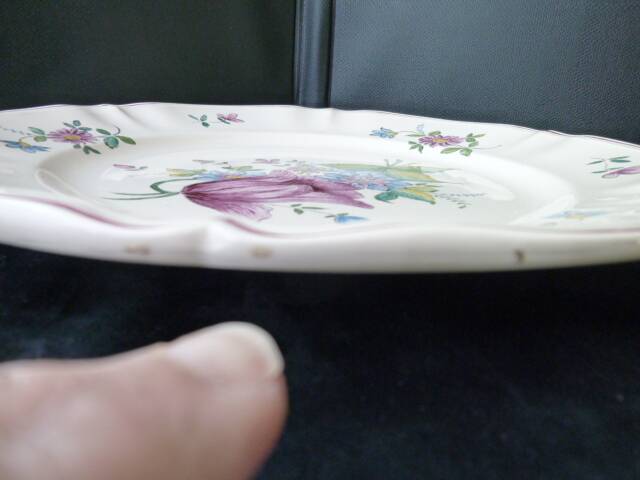 Sarreguemines earthenware cake dish