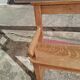 Banc chêne massif clair