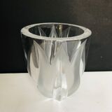 Tulip vase in Lalique crystal