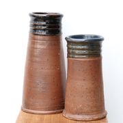 Stoneware vases by Pierre Digan La Borne 60s