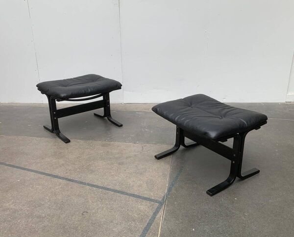 Fauteuil Ottoman Lounge Siesta Norvégien par Ingmar Relling pour Rybo