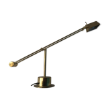 French brass pendulum lamp