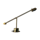 French brass pendulum lamp