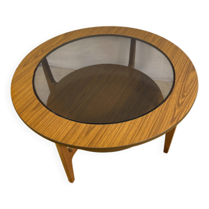 table basse ronde vintage