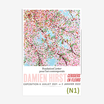 Damien Hirst exhibition poster