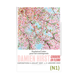 Damien Hirst exhibition poster