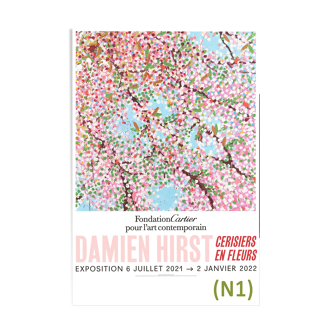 Damien Hirst exhibition poster