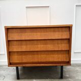 Commode moderniste tiroirs inclinés