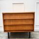 Modernist chest of drawers with slanted drawers