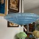 Large round ceiling light Clichy sky blue