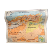 Map 11 - Algeria and Tunisia - Vidal-Lablache