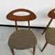 Duo de chaises Roger Landault pour Sentou