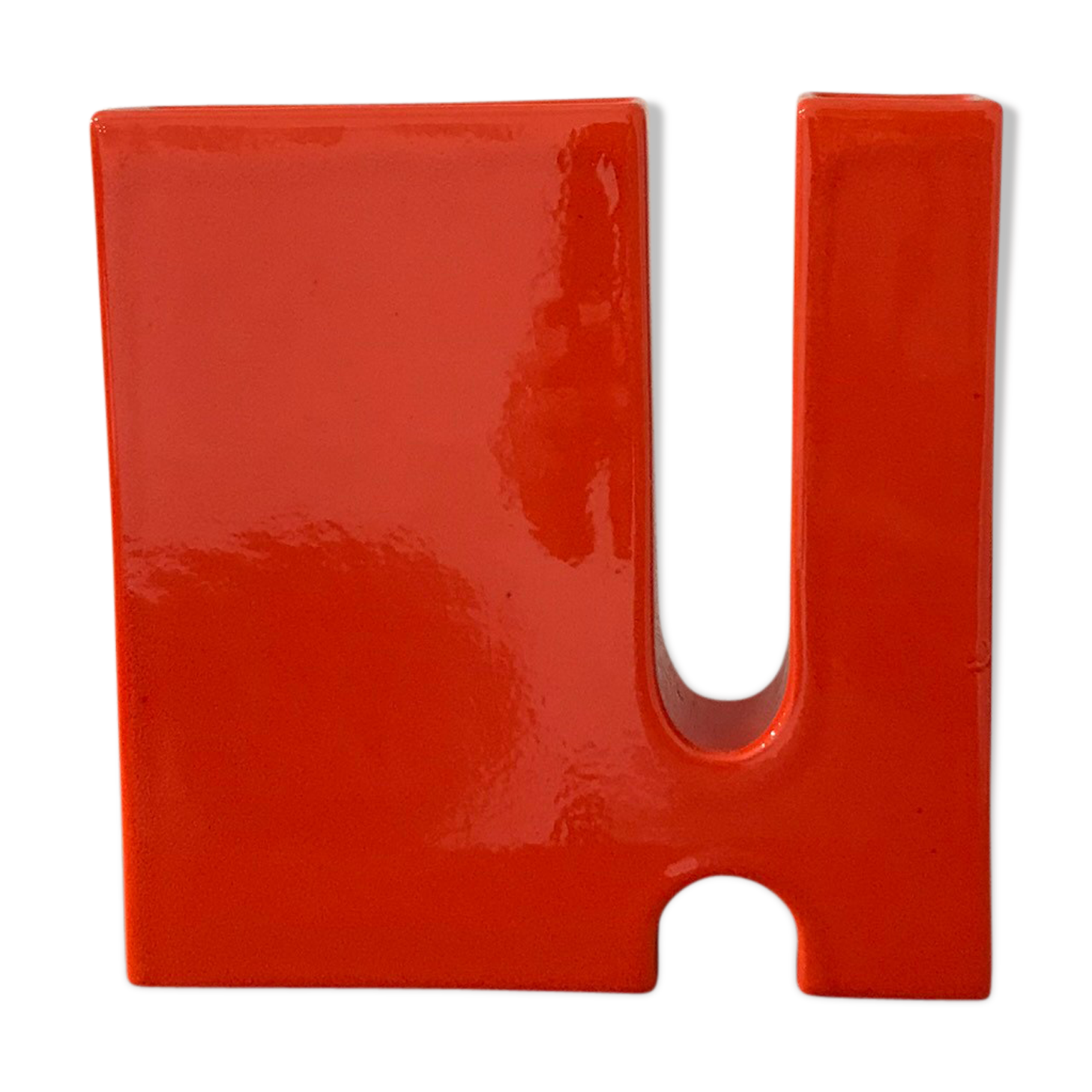 Pierre Cardin-Franco Pozzi geometric vase