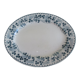 Plat ancien des « faïences porcelaines cristaux Grand Dépôt E Bourgeois »