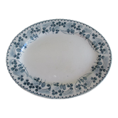 Old dish from “Grand Dépôt E Bourgeois crystal porcelain earthenware”