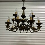 Bronze chandelier