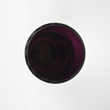 1980s Minimalist, Large Hyalite Glass Vase Borske Sklo, Czechoslovakia