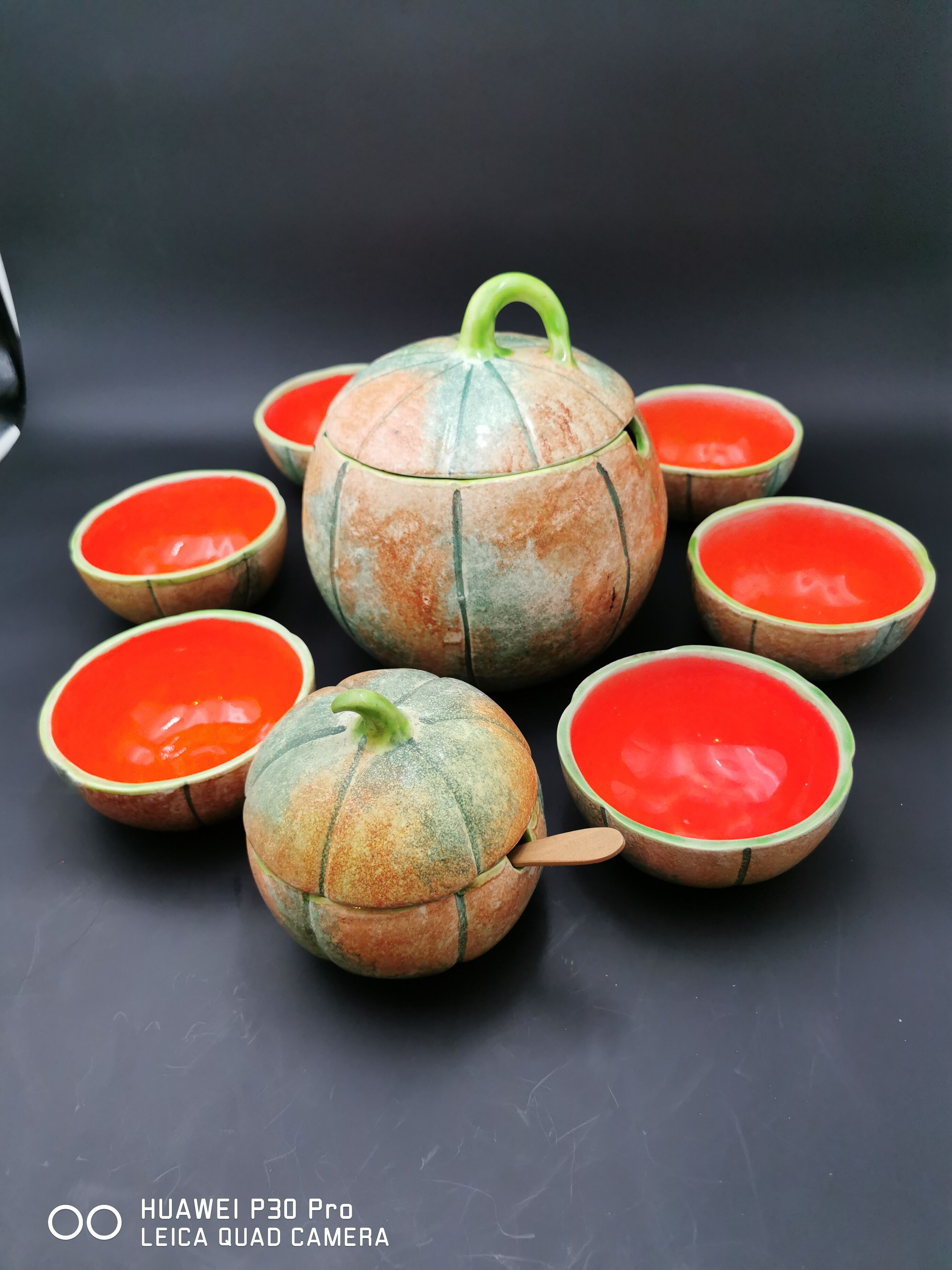 Together dabbling melon fruit salad