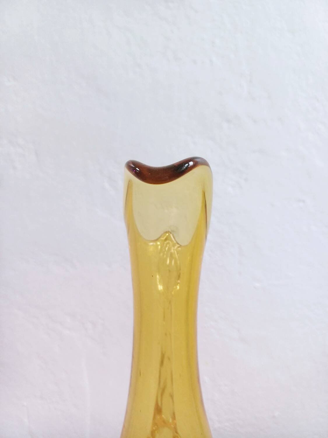 Carafe en verre vénézuélien italien fabriqué à la main