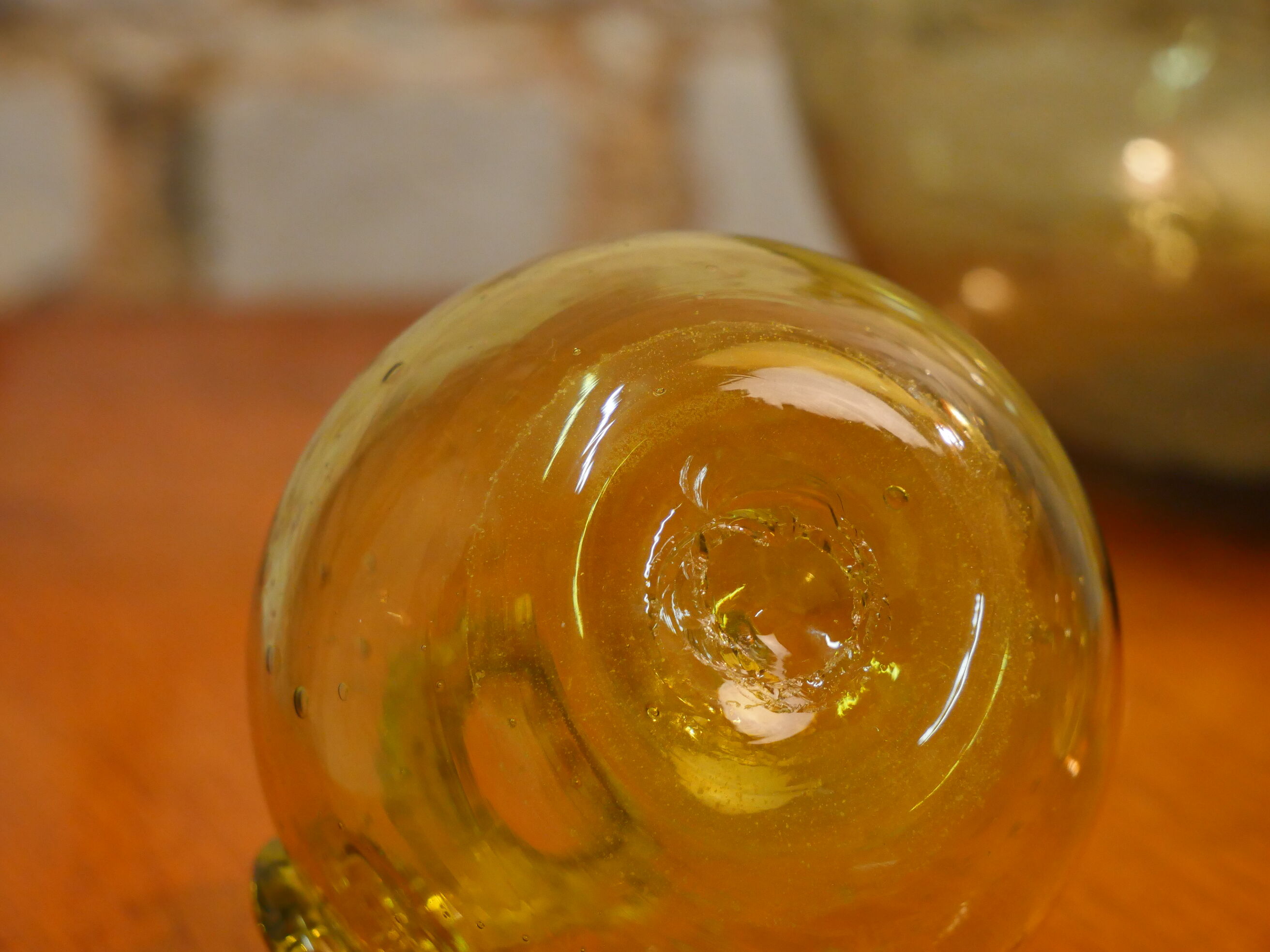Biot ball vase