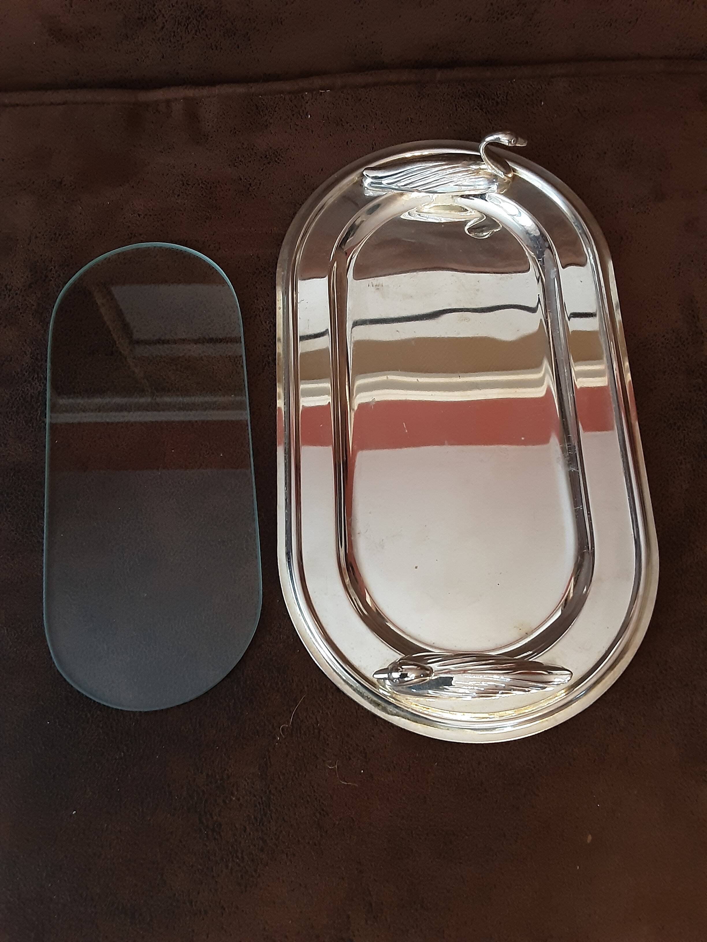 Foie gras metal dish