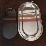 Foie gras metal dish