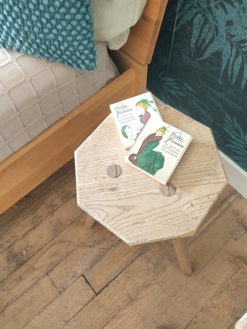 Duo of milking stools