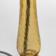 1950s Italian Amber Dimpled Textured Glass Table Lamp