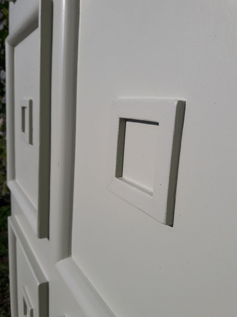 Door 207x99,5cm communication back panel molded
