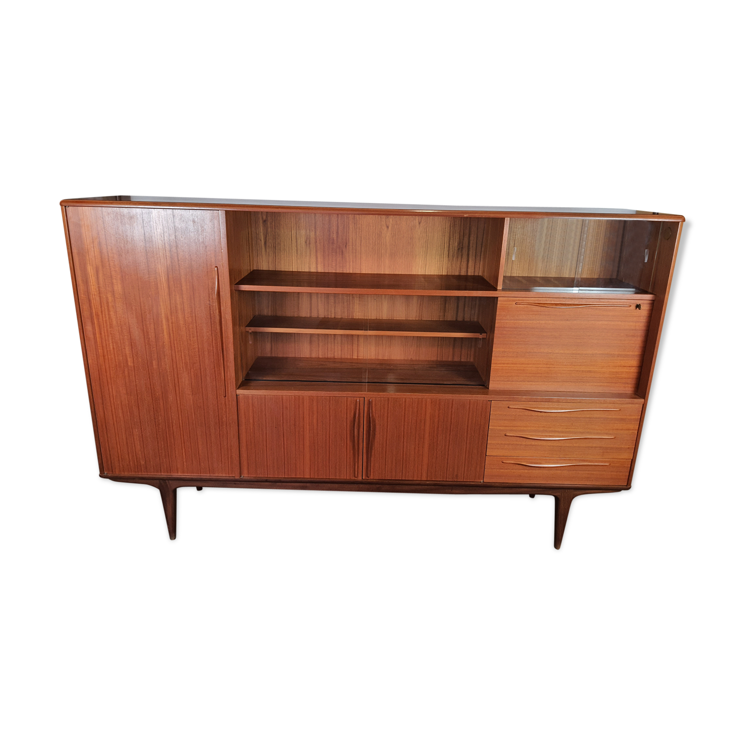 Scandinavian-style vintage buffet