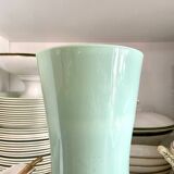 Water green opaline vase