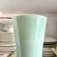 Water green opaline vase