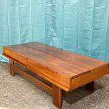 Table basse michelucci  Giovanni ,design italien ,palissandre