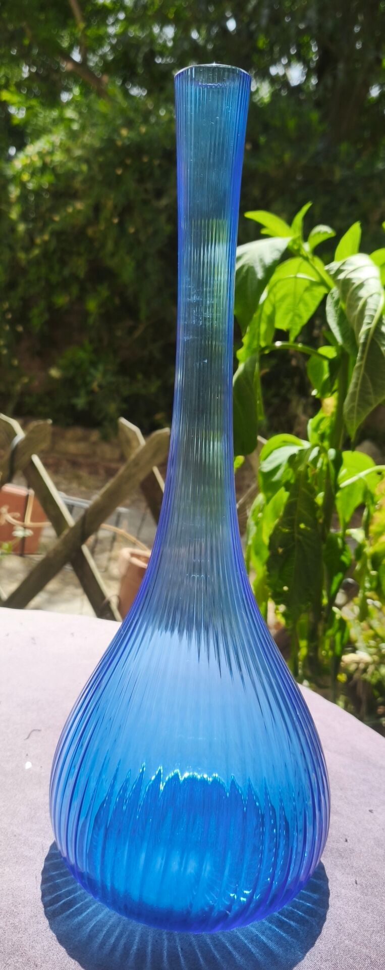 Vase berluze bleu daum